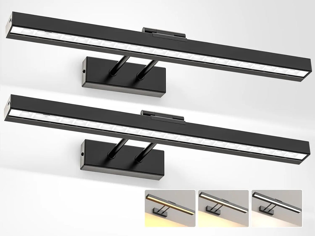 Prtiloud 16 Inch Battery Powered Wall Mount Art Light
