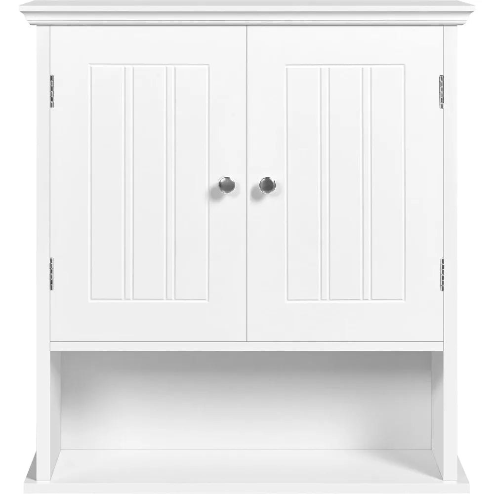 Bathroom Wall Cabinet With Two Doors And Adjustable Shelf
