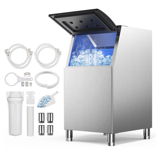 SHICUO Commercial Ice Maker 580 Lbs Per 24h High Capacity