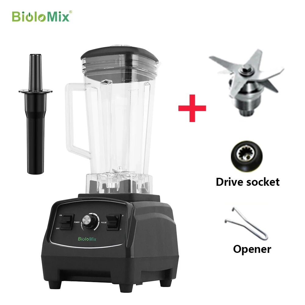 Biolomix BPA Free 3HP 2200W Heavy Duty Blender Juicer