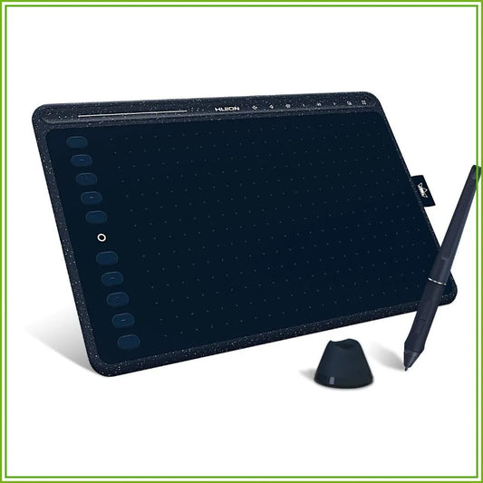 Graphics Drawing Tablet With Tilt Stylus 8192 Pressure 8 Keys