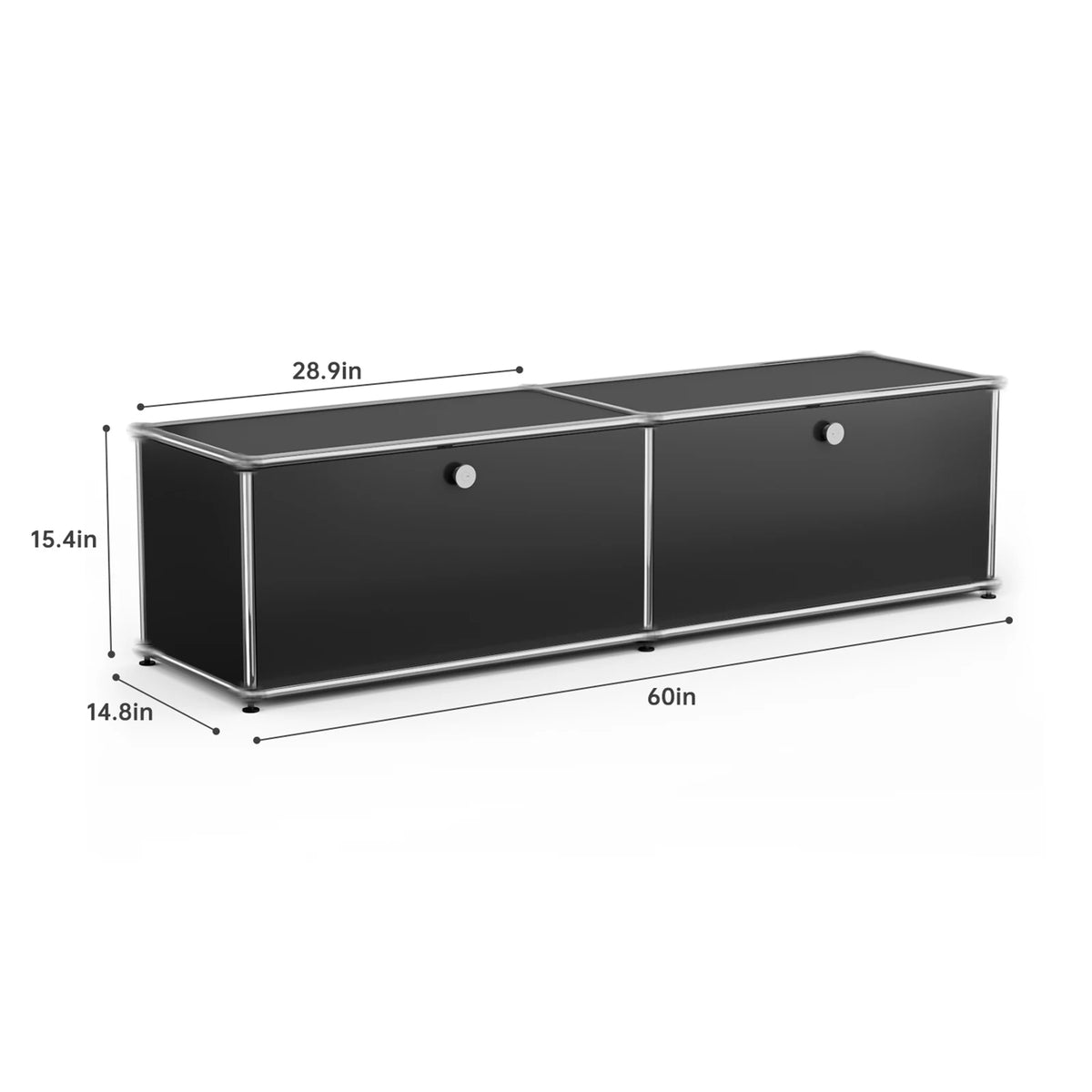 Modern Stainless Steel Storage Cabinet Living Room Tv Stand