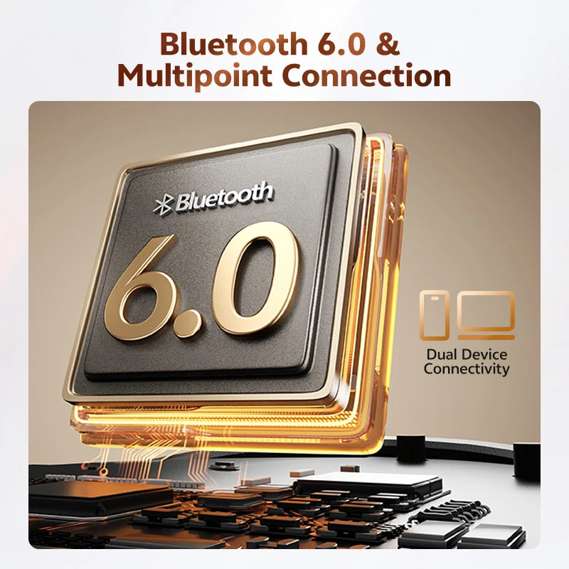 QCY CT06 Open Ear Wireless Bluetooth Earbuds With Four Mics
