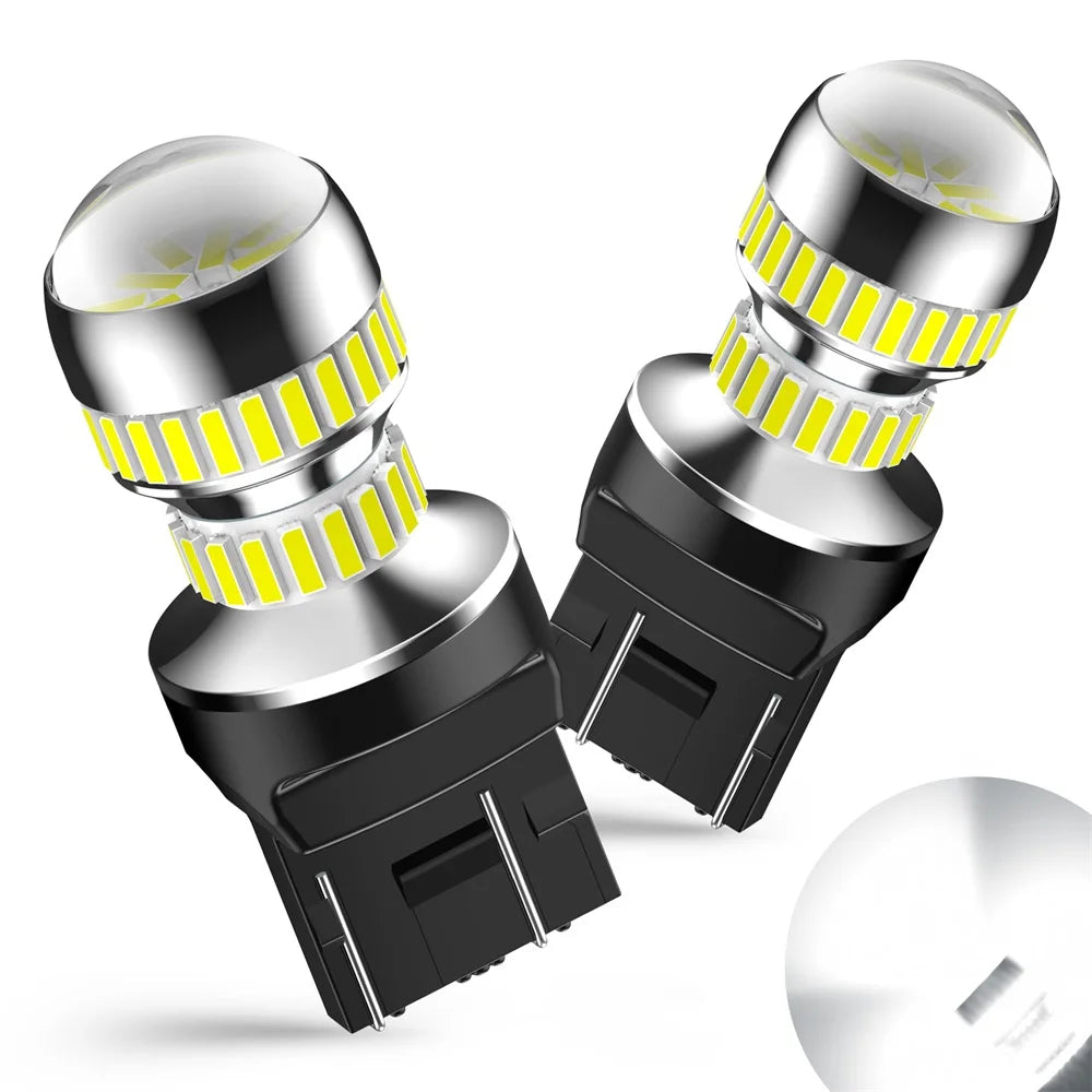 AUXITO 7443 W21 5W LED Bulb T20 Car Reverse Lights
