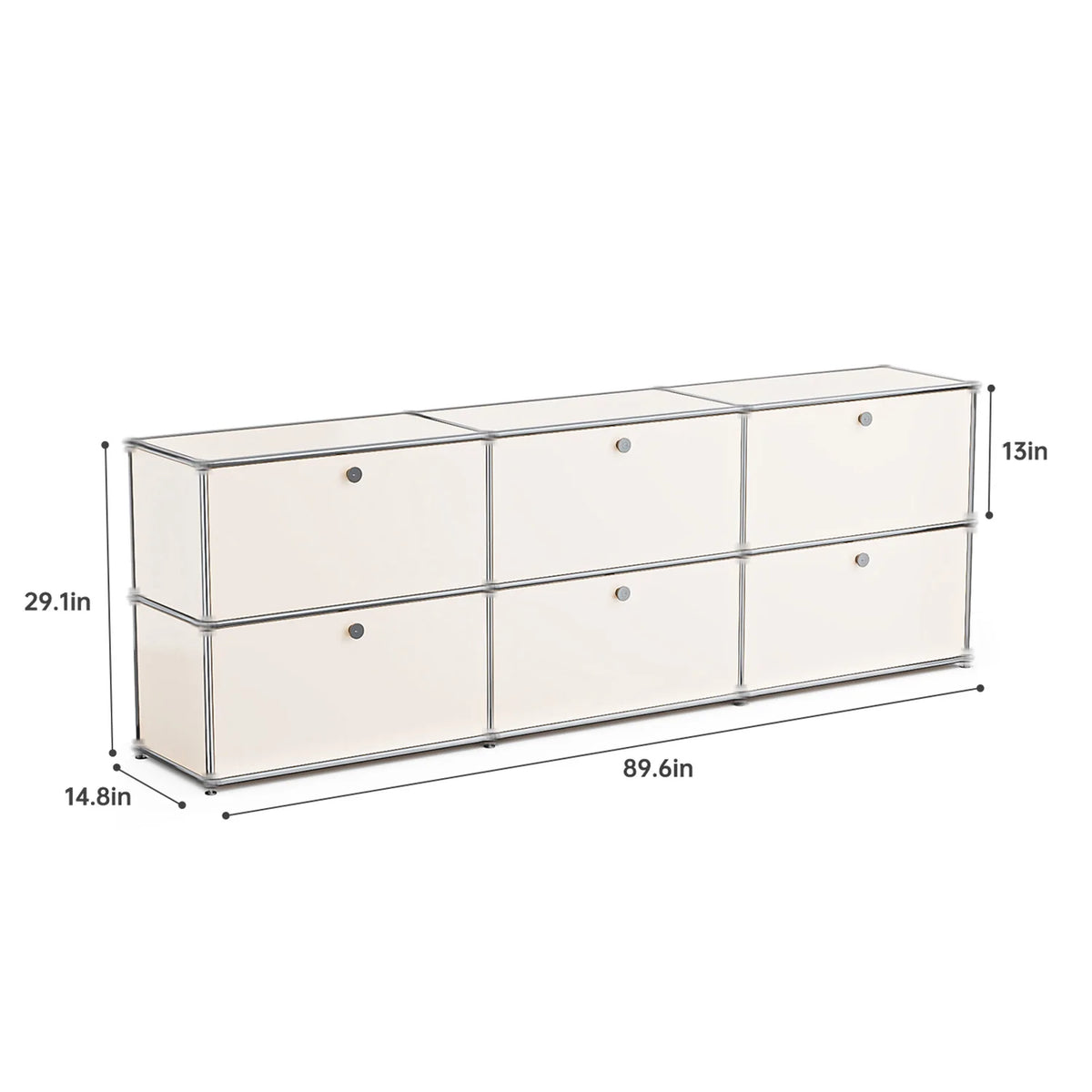 Modern Stainless Steel Storage Cabinet Living Room Tv Stand