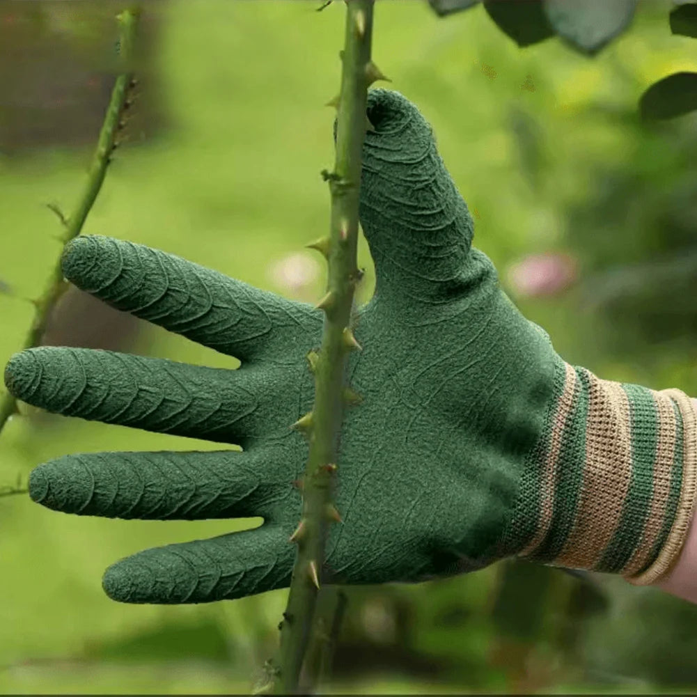 Thorn Proof Gardening Gloves Breathable Waterproof For Cactus And Roses