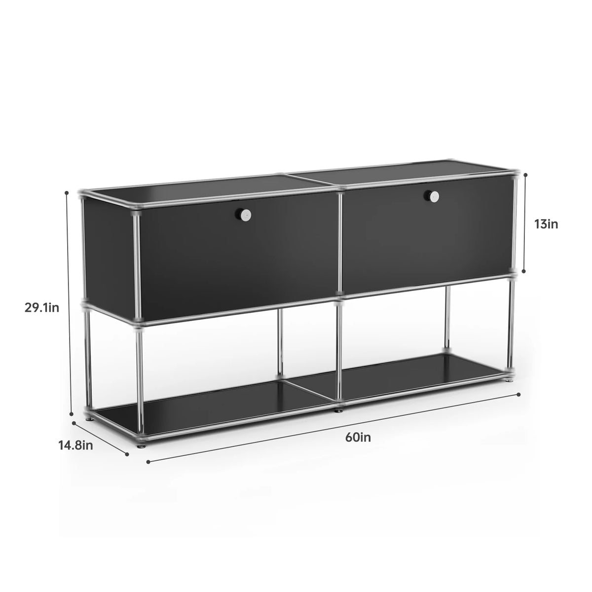 Modern Stainless Steel Storage Cabinet Living Room Tv Stand
