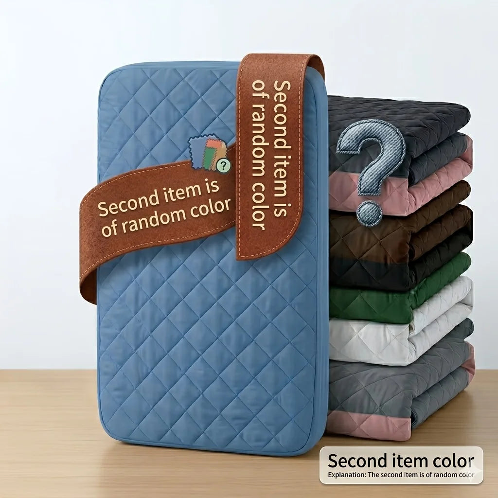 Quilted Bamboo Fiber Waterproof Stain Resistant Mattress Cover