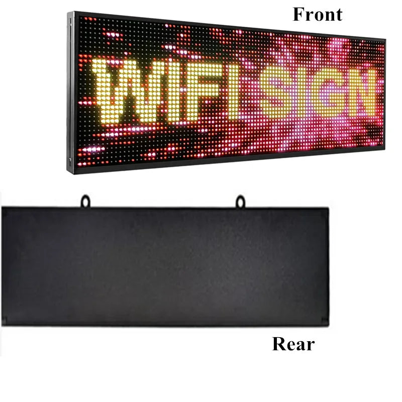 Outdoor LED Signboard Aluminum P10 Moving Message Board