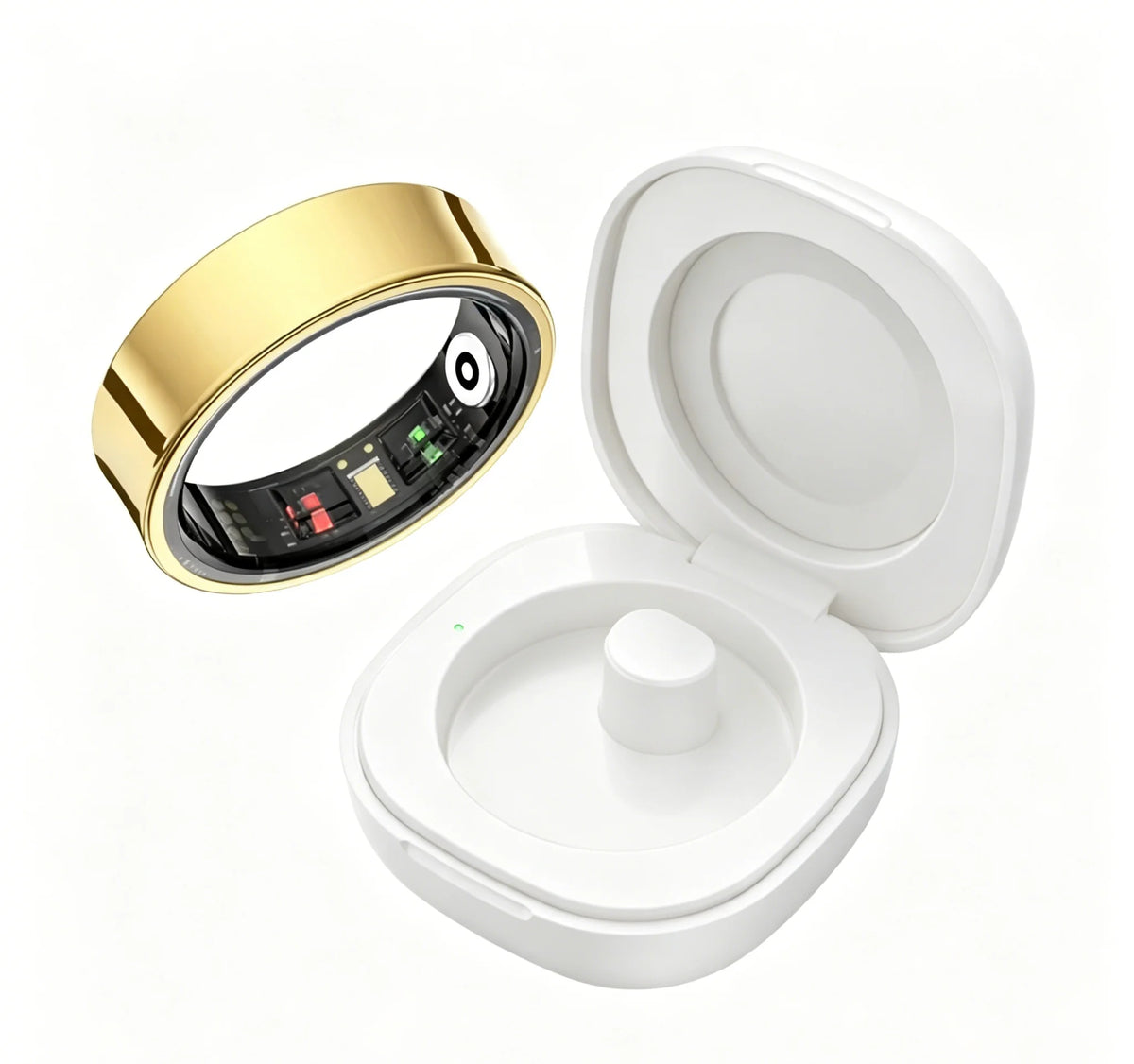 Smart Steel Ring Monitors Heart Rate And Blood Oxygen