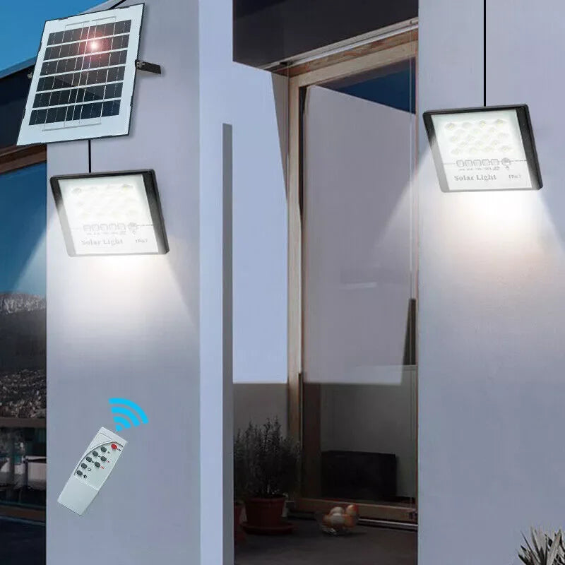 300W LED Solar Street Light Flood Lamp Dusk To Dawn