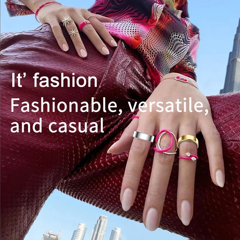Smart Steel Ring Monitors Heart Rate And Blood Oxygen