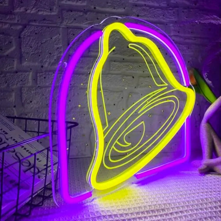 Dimmable Taco Neon Sign For Mexican Restaurant Wall Decor