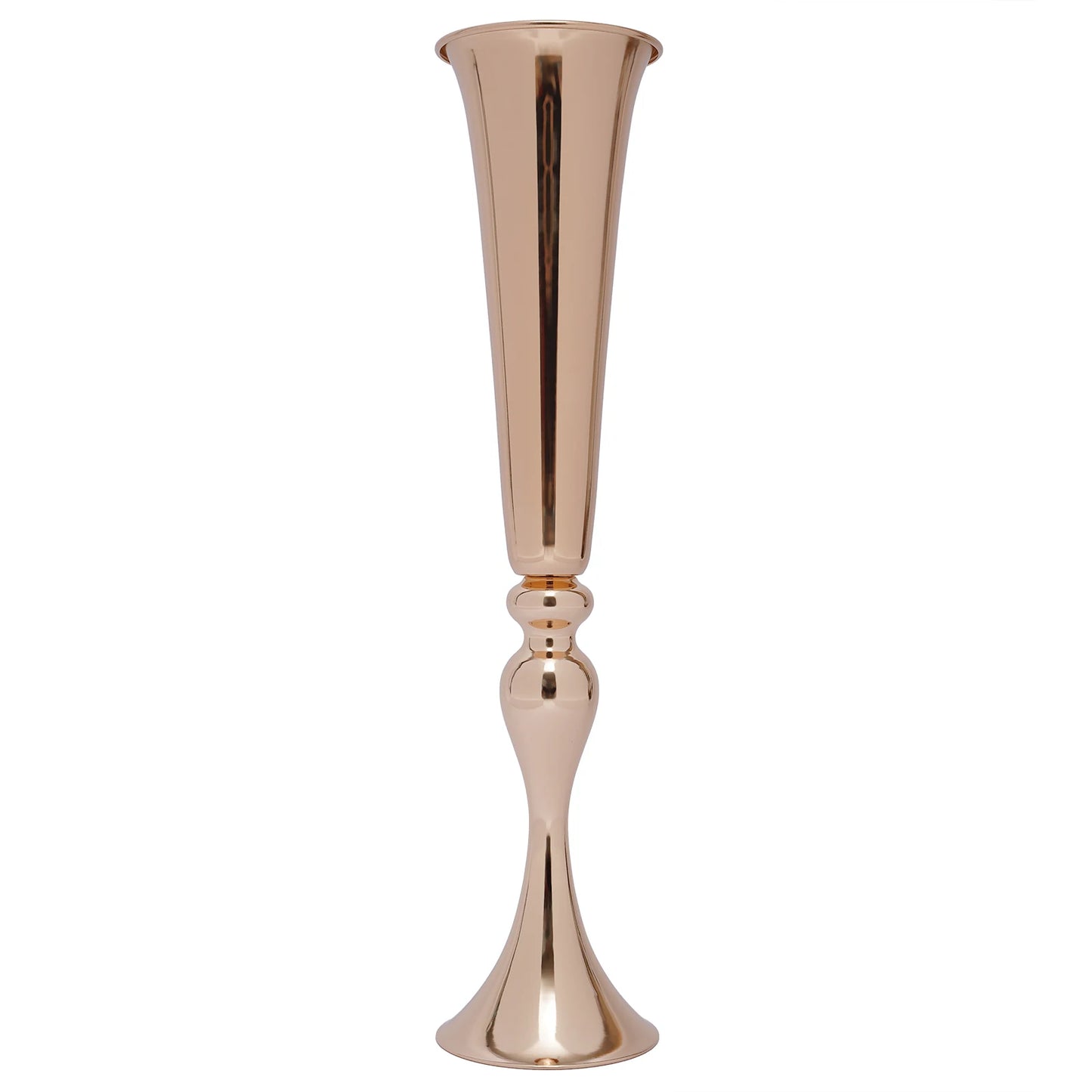 Six-Piece Trumpet Vases for Wedding Centerpieces and Table Decor
