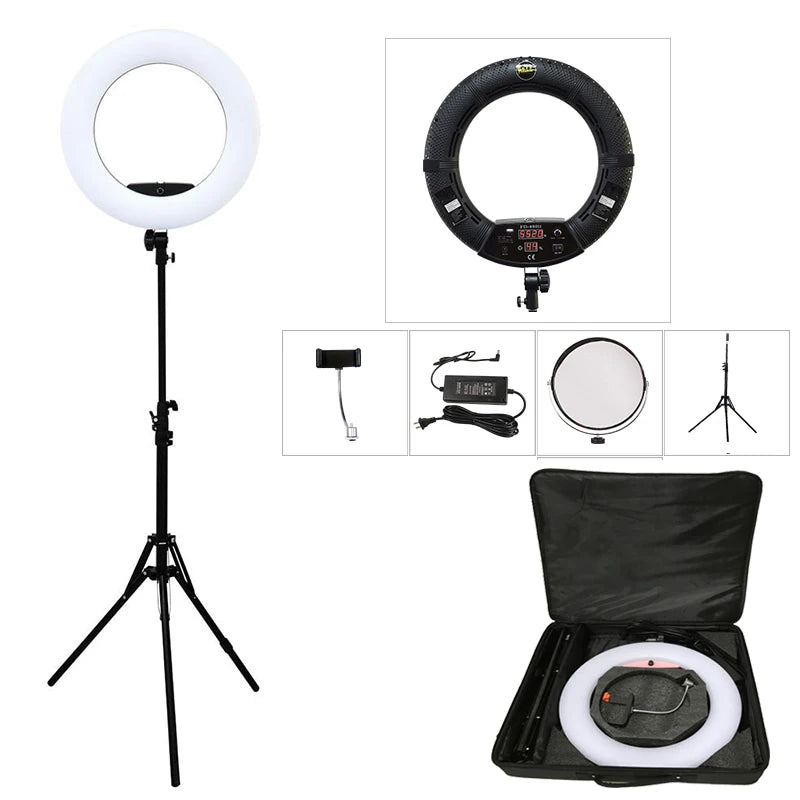 Yidoblo FD-480II Bi Color LED Ring Light Kit With Stand