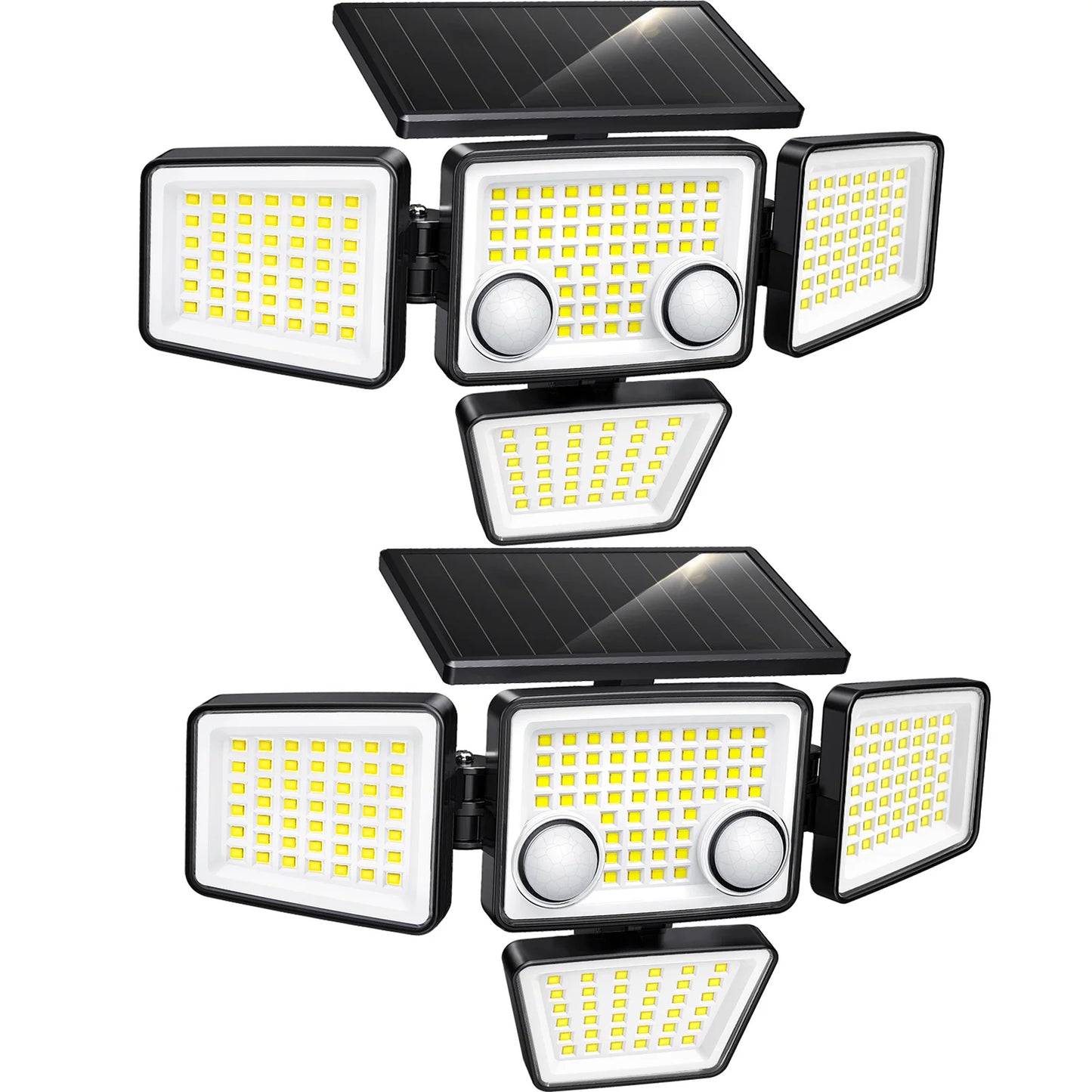 SZRSTH Solar Outdoor Lights 3000LM Motion Sensor Flood Security Lights