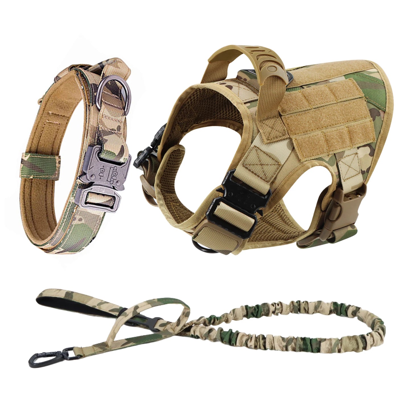 Large Dog Harness and Leash Set for Training and Walking