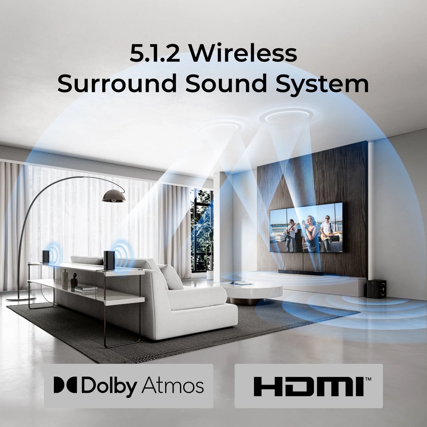 ULTIMEA Skywave Series 5.1.2ch Sound Bar Dolby Atmos