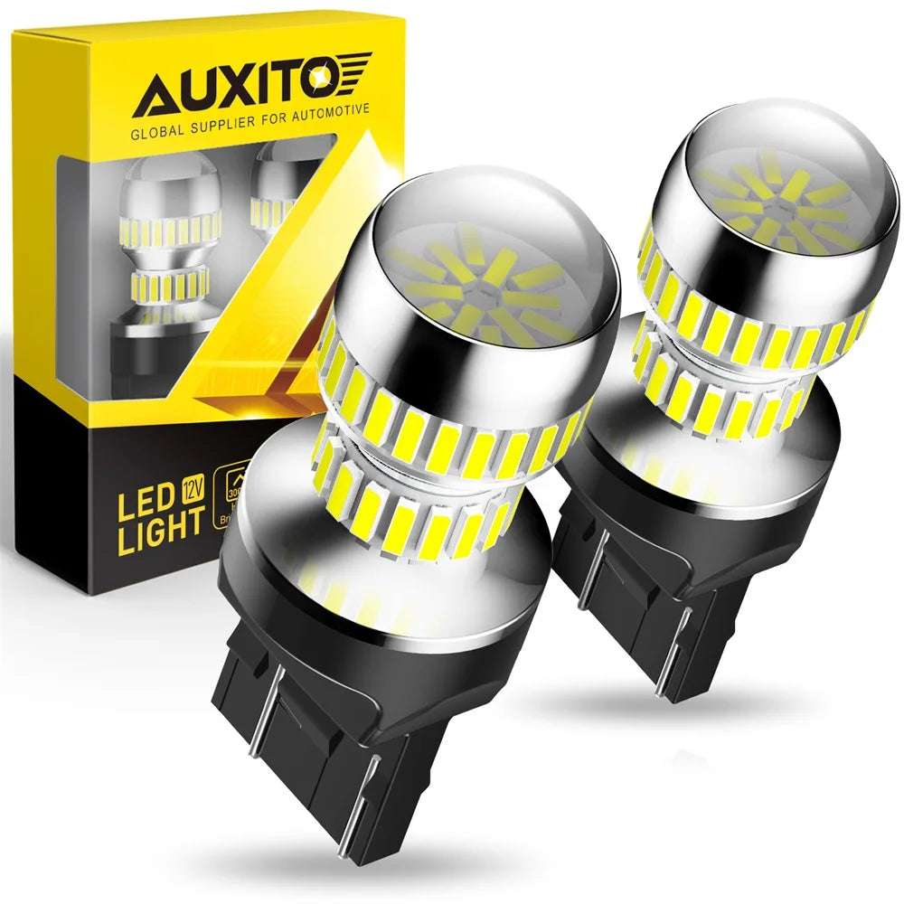 AUXITO 7443 W21 5W LED Bulb T20 Car Reverse Lights