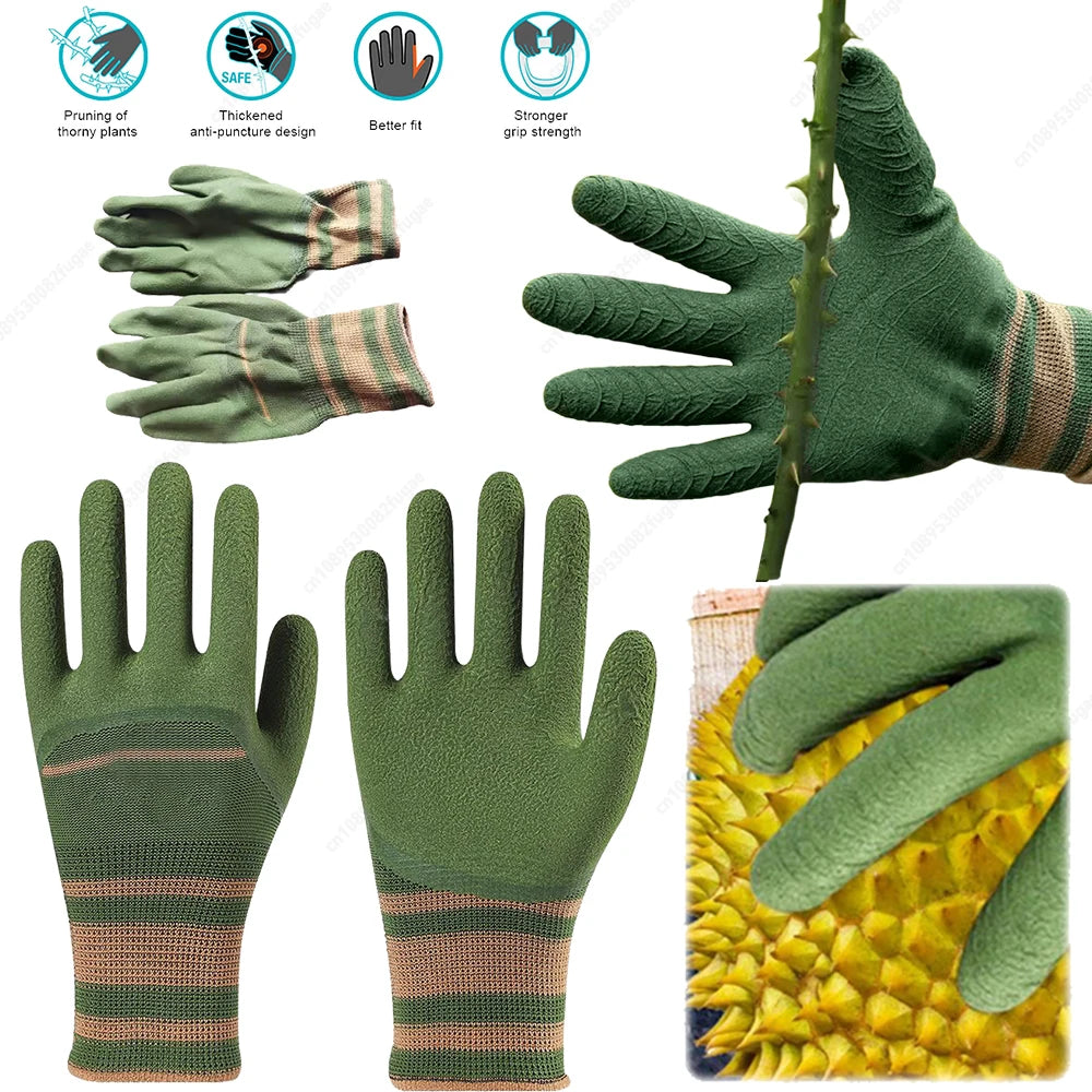 Thorn Proof Gardening Gloves Breathable Waterproof For Cactus And Roses