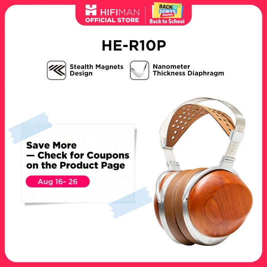 Hifiman He R10 Planar Stealth Magnet Over Ear Headphones