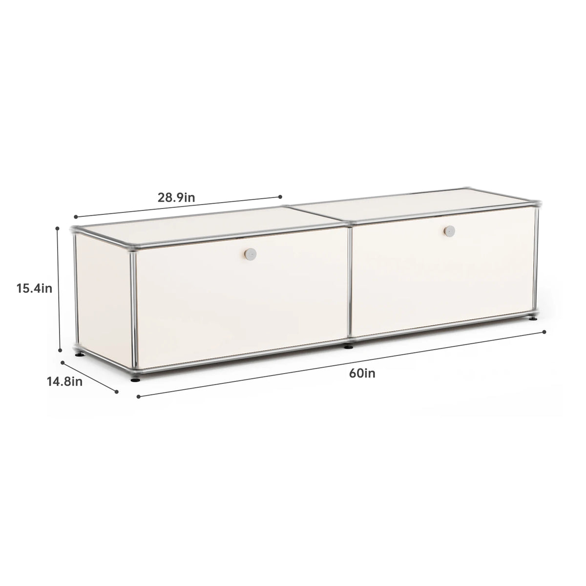 Modern Stainless Steel Storage Cabinet Living Room Tv Stand