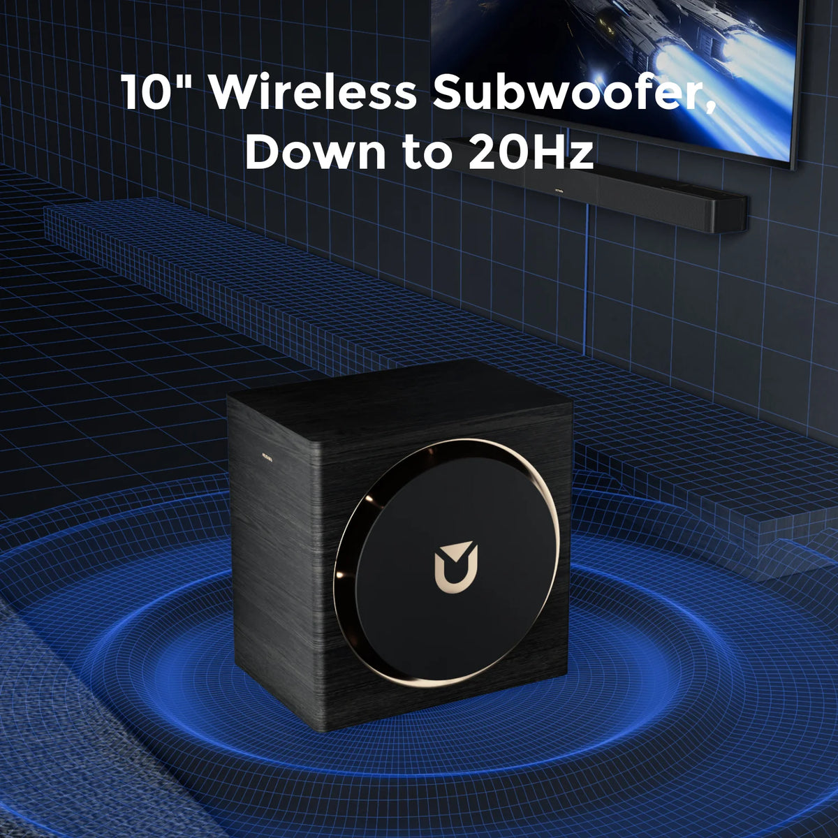 Ultimea 7.1 Dolby Atmos Soundbar With Subwoofer And Rear Speakers