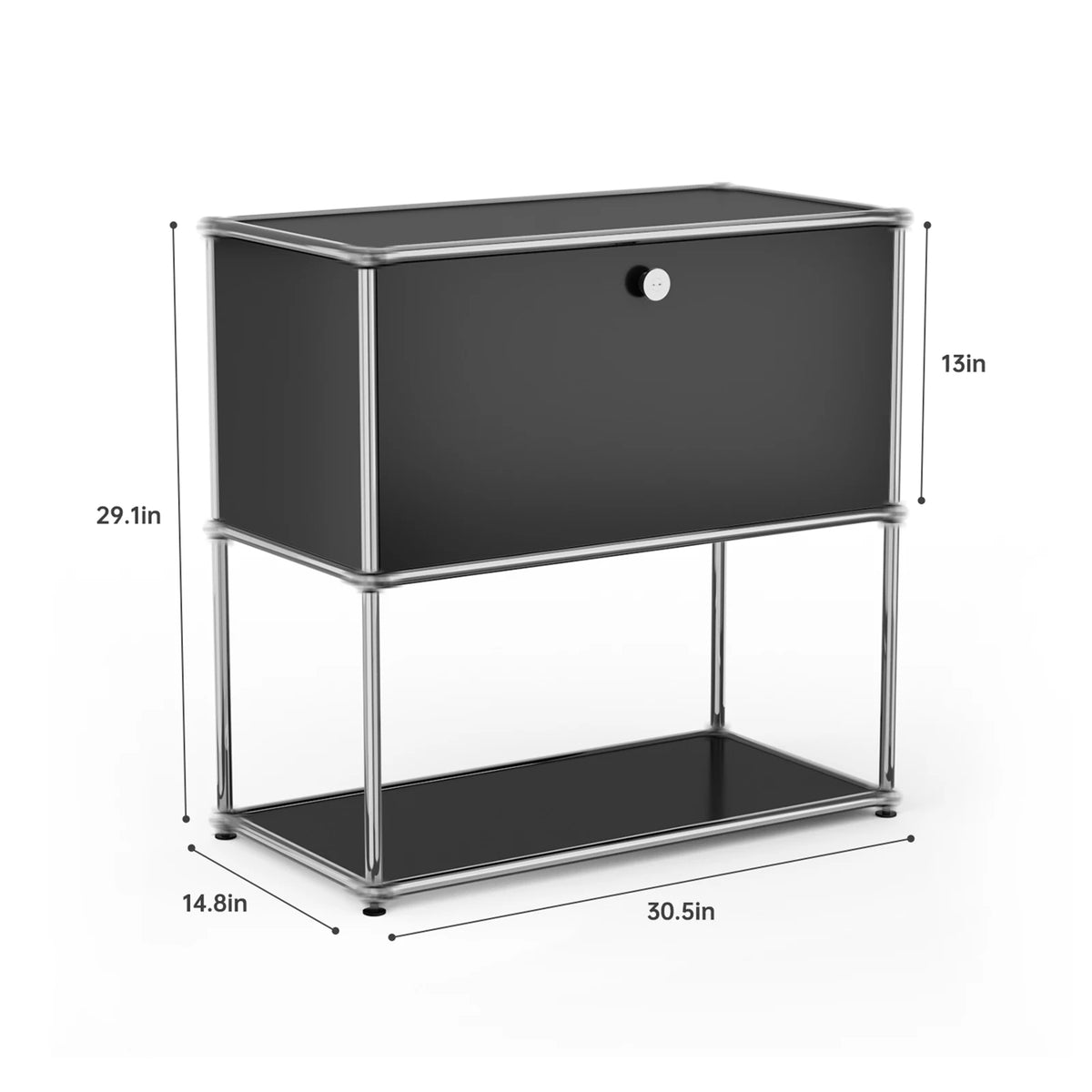 Modern Stainless Steel Storage Cabinet Living Room Tv Stand