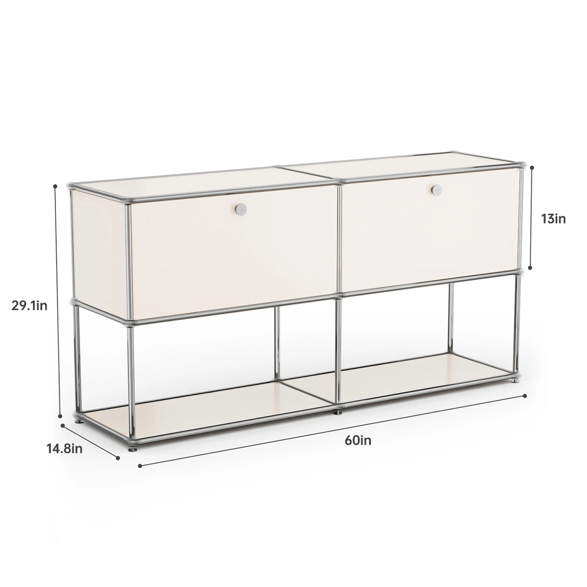 Modern Stainless Steel Storage Cabinet Living Room Tv Stand