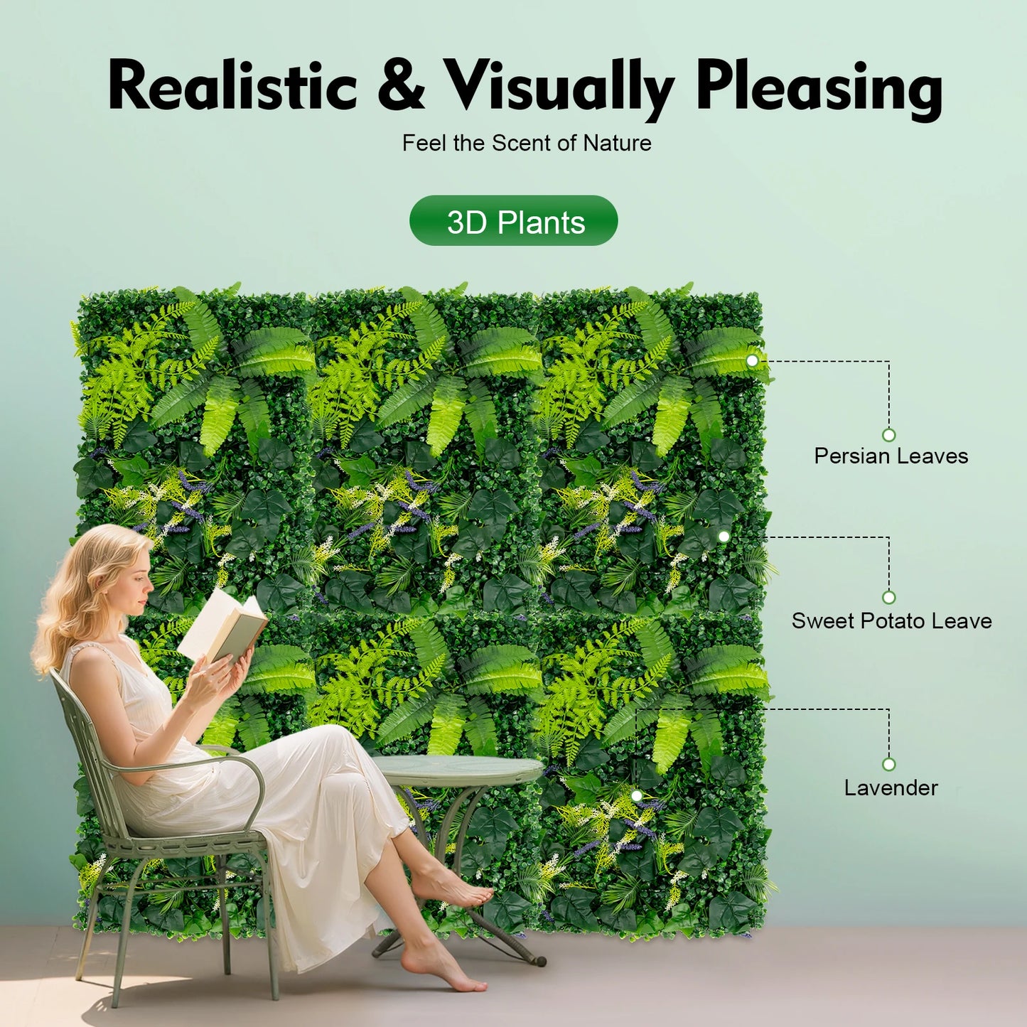 Artificial Grass Backdrop Wall Panels For Indoor Outdoor Wedding Decor