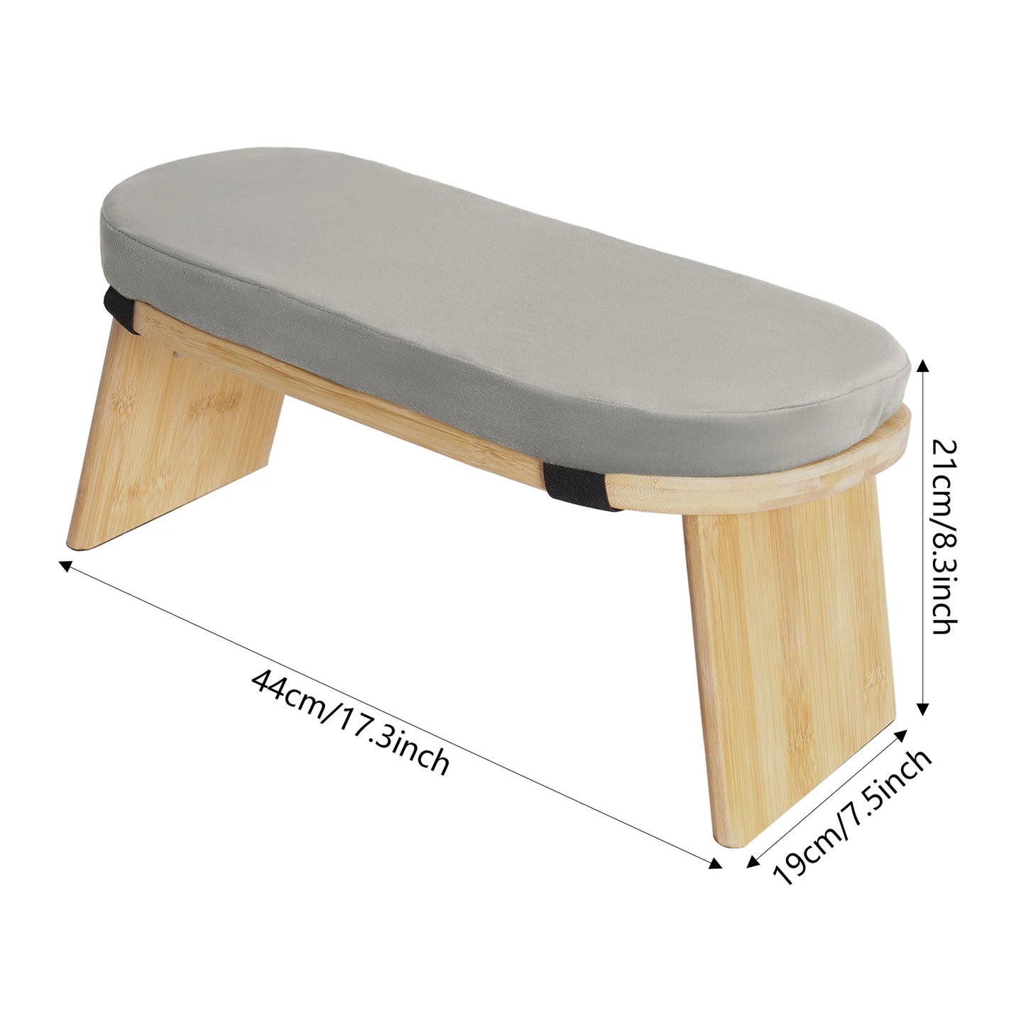 Bymaocar Foldable Meditation Bench Kneeling Stool For Home
