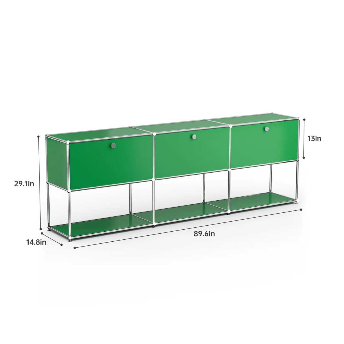 Modern Stainless Steel Storage Cabinet Living Room Tv Stand