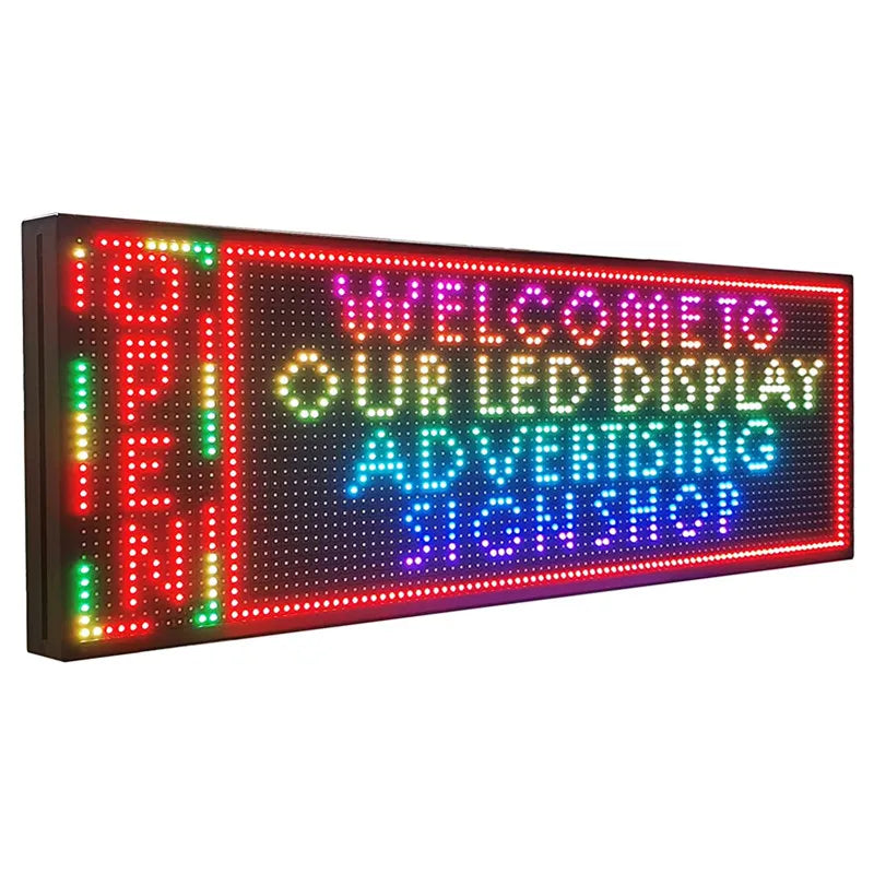 Outdoor LED Signboard Aluminum P10 Moving Message Board