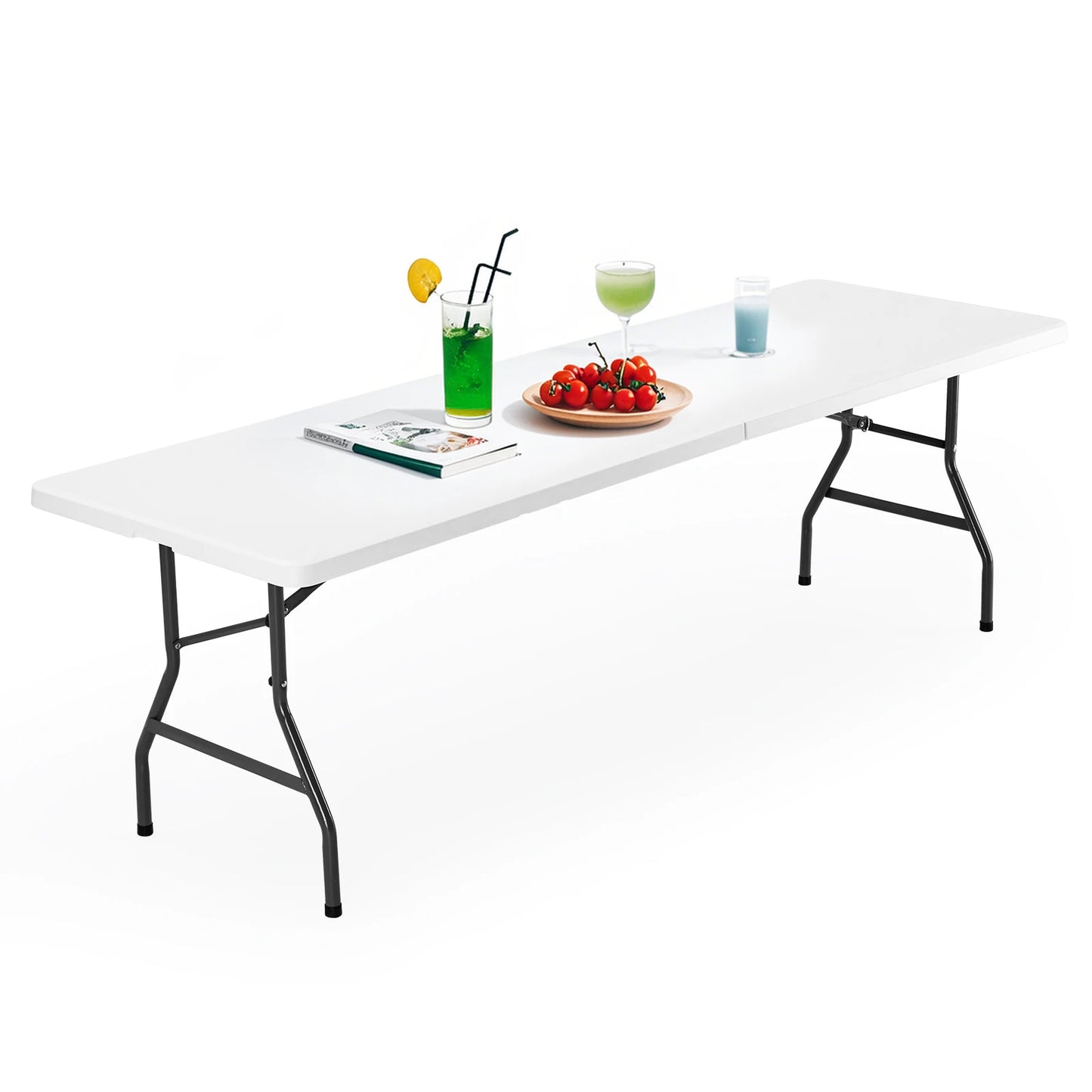 JHK Portable Folding Camping Table Heavy Duty With Carrying Handle