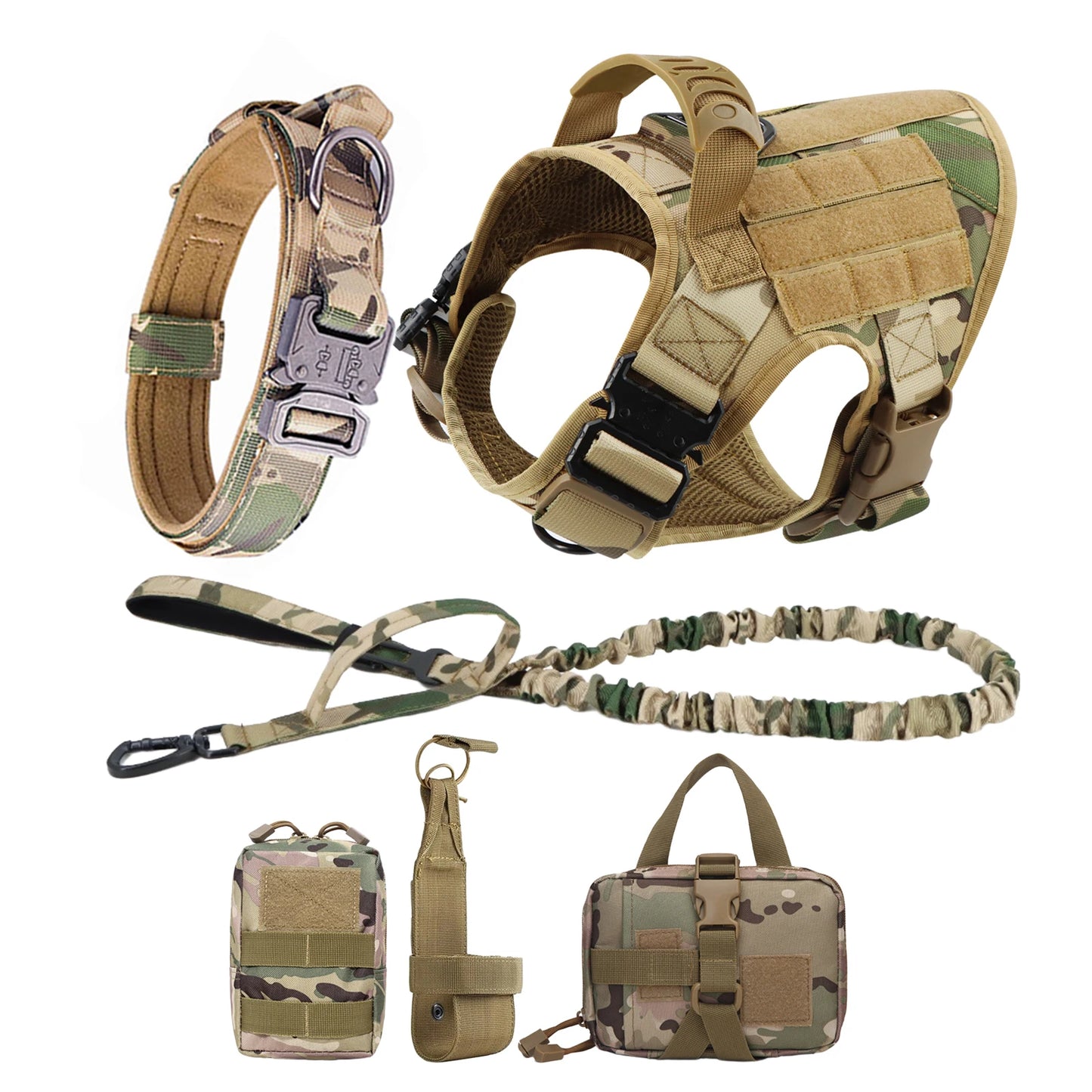 Large Dog Harness and Leash Set for Training and Walking