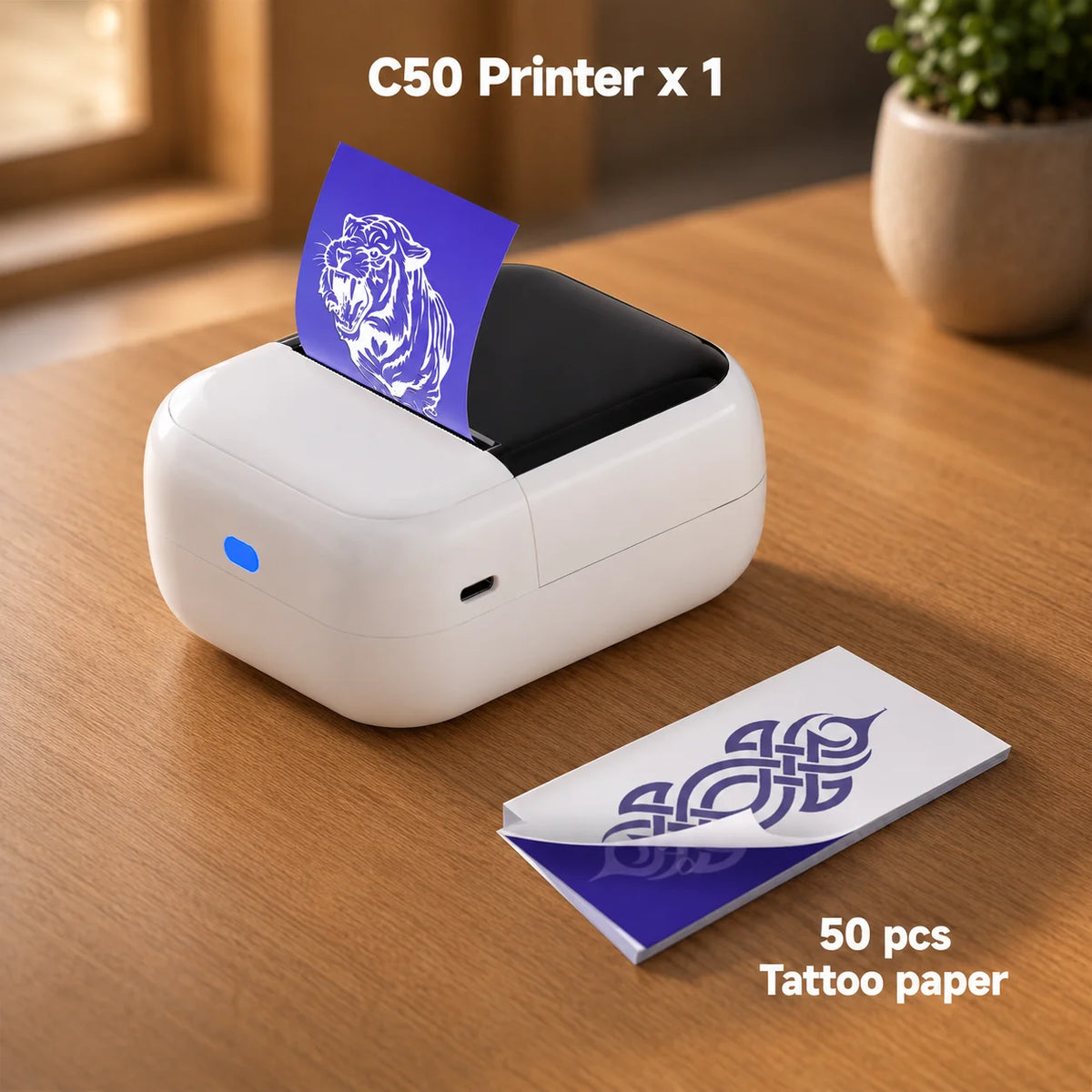 Orico Mini Tattoo Printer Portable Inkless Transfer Machine