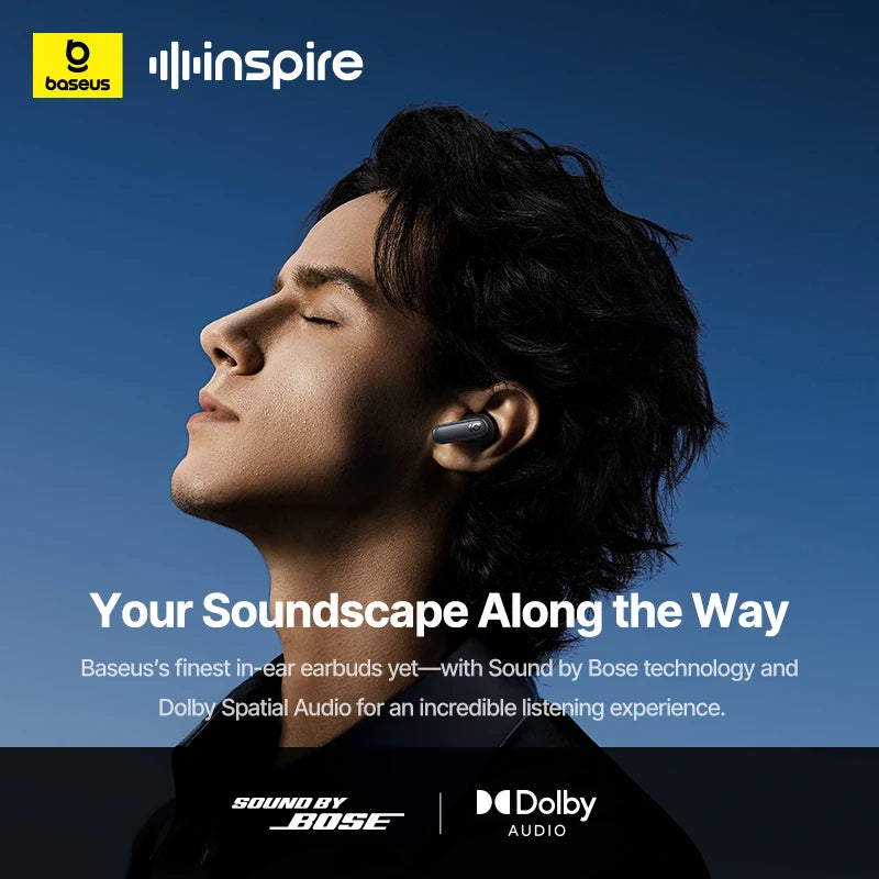 Baseus Inspire XP1 Adaptive Noise Cancelling Wireless Earbuds