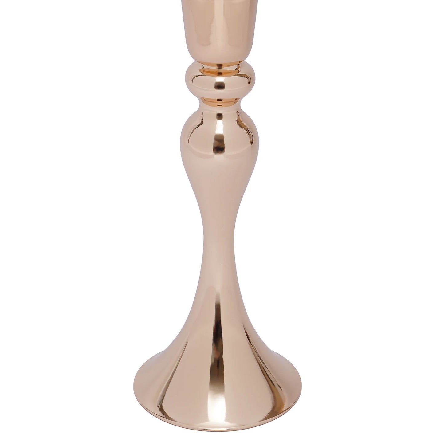 Six-Piece Trumpet Vases for Wedding Centerpieces and Table Decor
