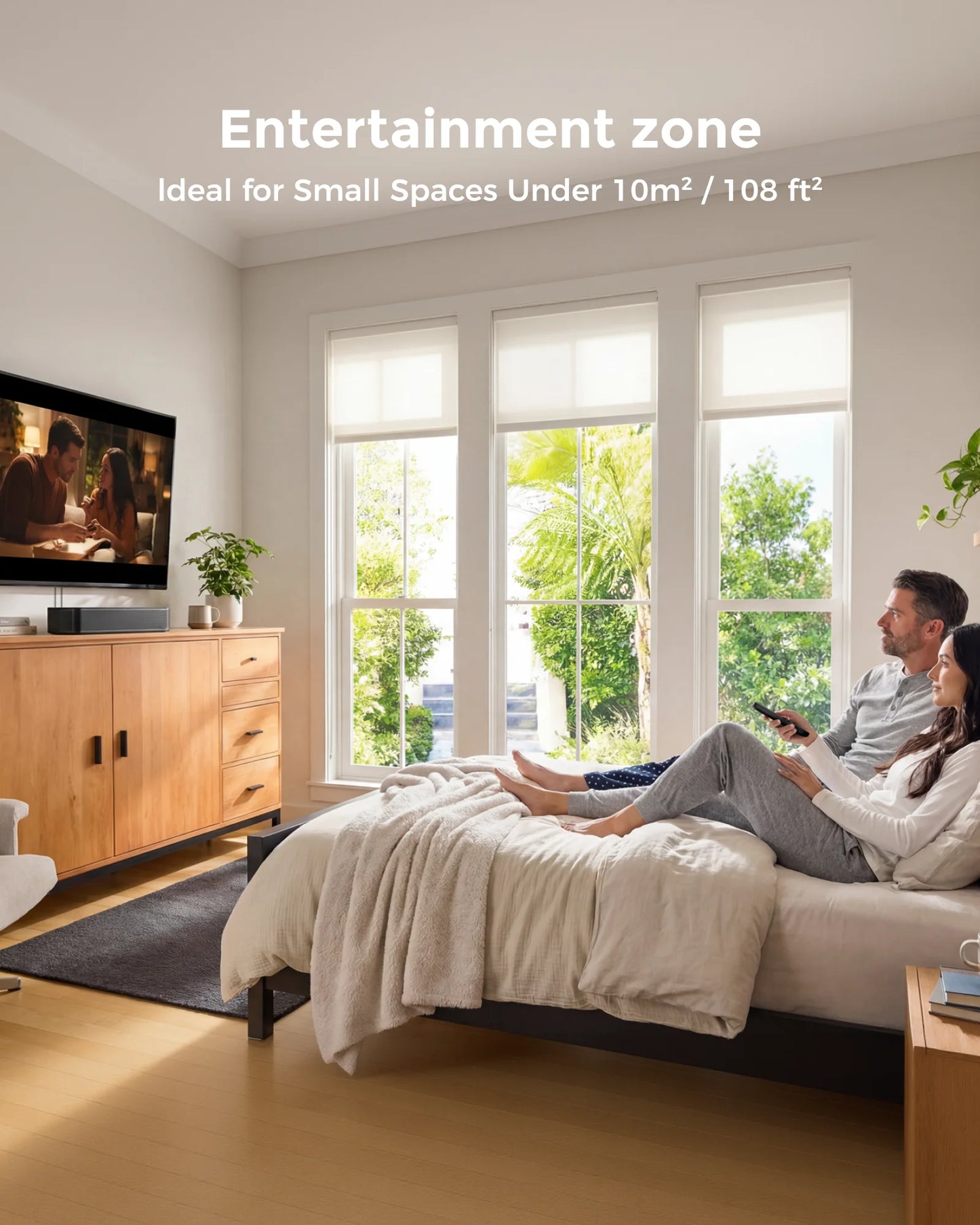 Ultimea 120W Two Point One Channel Compact TV Sound Bar