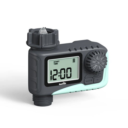 Rainpoint Programmable Sprinkler Timer For Garden Hose Irrigation