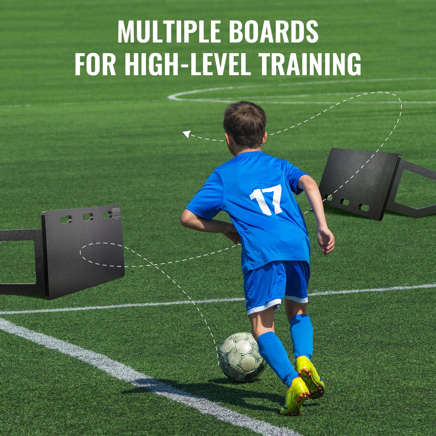 SucceBuy Soccer Rebounder Board Foldable for Passing and Shooting Practice