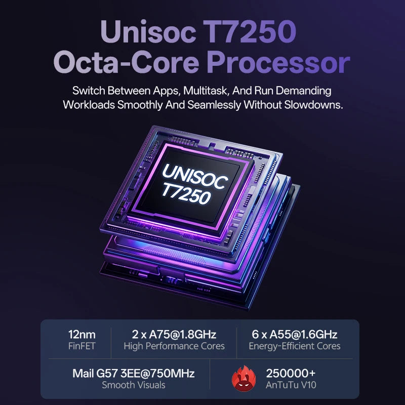 SVITOO Android Tablet Octa Core 6GB RAM 128GB ROM 8800mAh