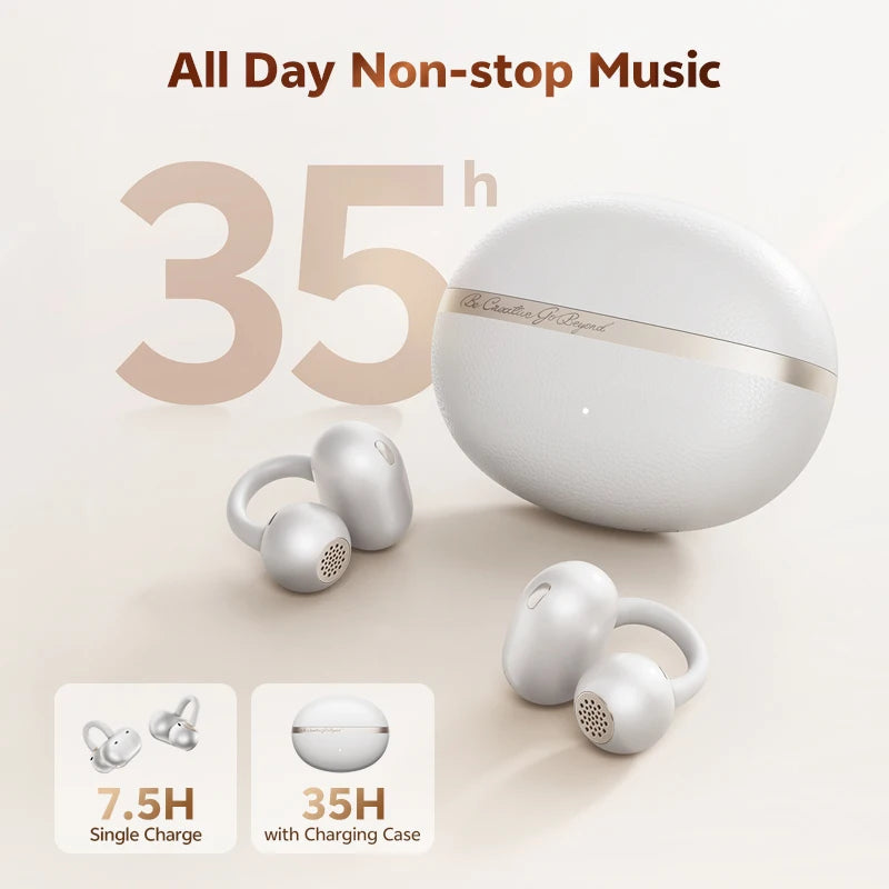 QCY CT06 Open Ear Wireless Bluetooth Earbuds With Four Mics