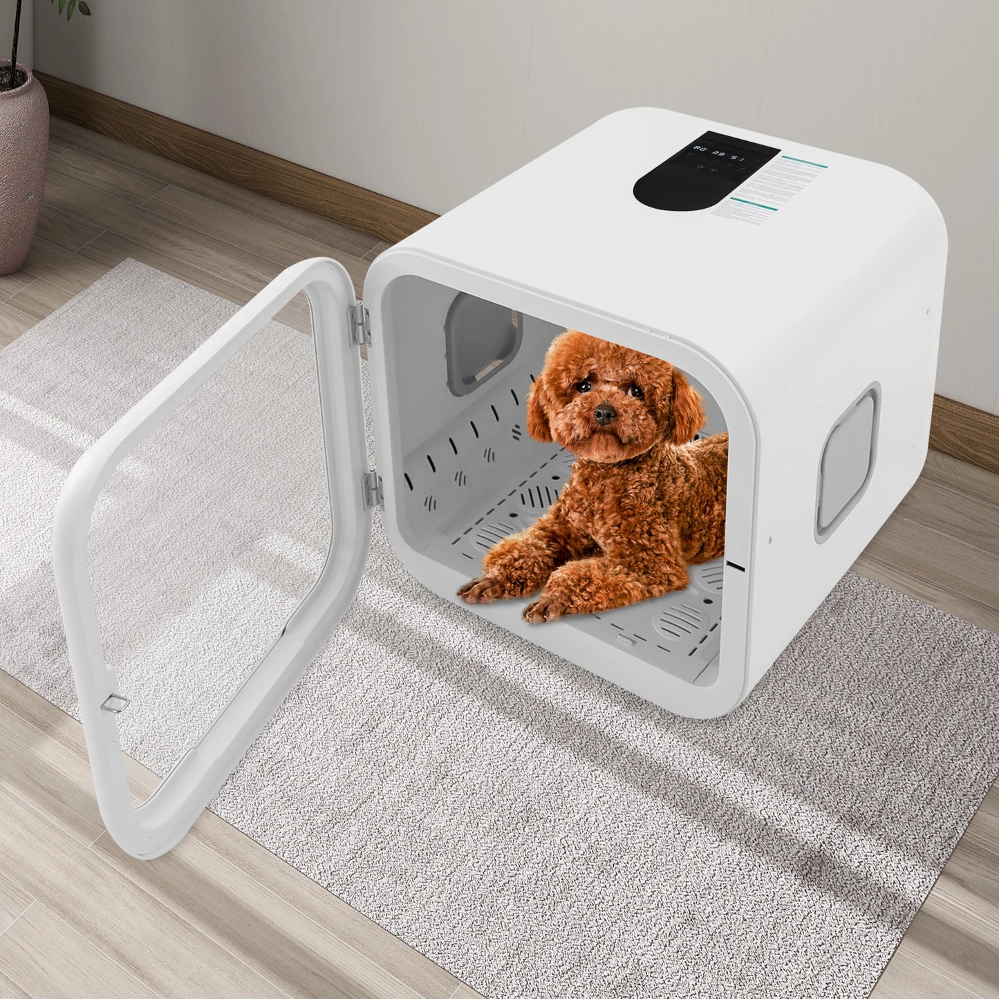 Pet Dryer Box 800W Pet Grooming Hair Dryer For Cats