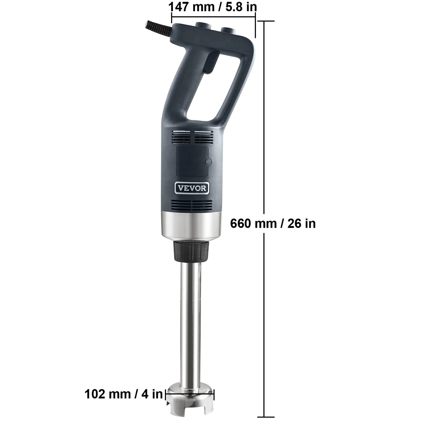 Succebuy 500W Commercial Immersion Blender Variable Speed