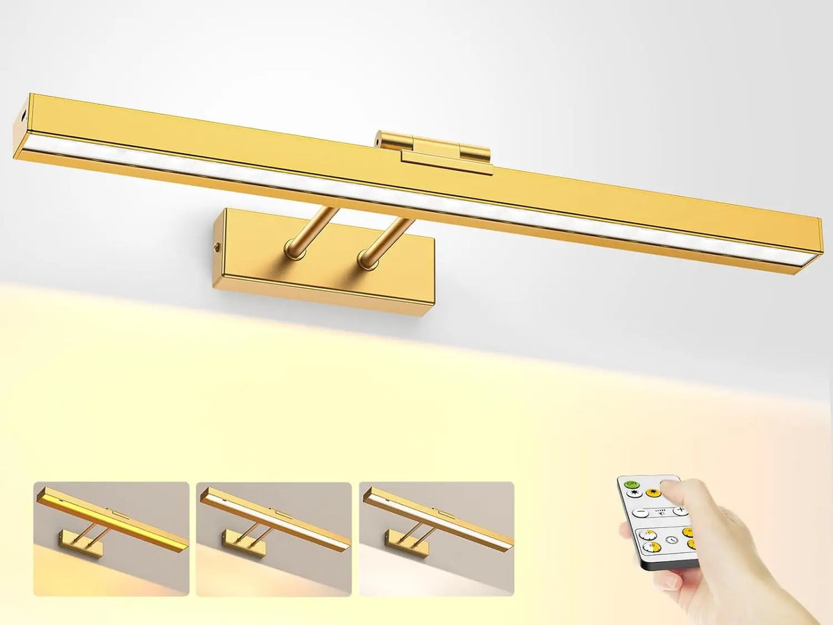 Prtiloud 16 Inch Battery Powered Wall Mount Art Light
