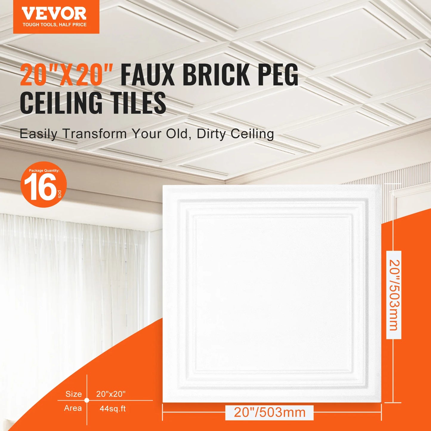 Polystyrene Drop Ceiling Tiles Glue Up Basement Covering