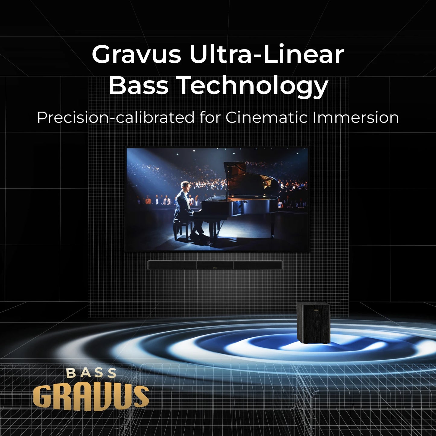 ULTIMEA Skywave Series 5.1.2ch Sound Bar Dolby Atmos