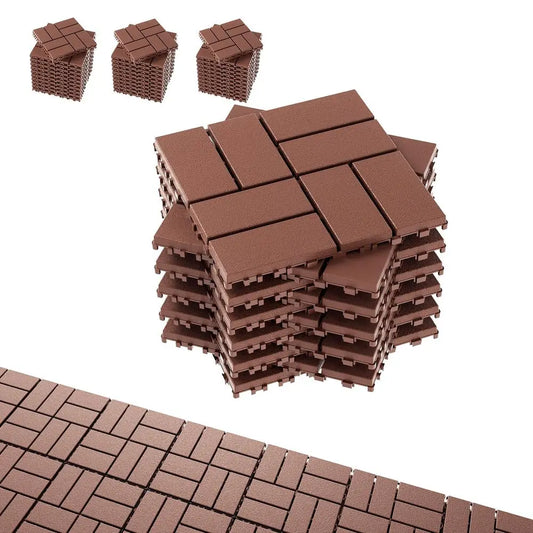 Interlocking Deck Tiles Outdoor Patio All Weather Flooring