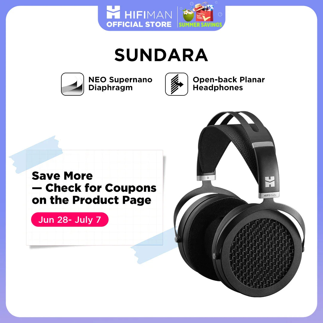 Hifiman Sundara Open Back Planar Magnetic Headphones